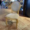 NOBLE HOUSE Phinnaeus Beige Fabric Dining Chair