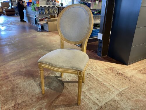NOBLE HOUSE Phinnaeus Beige Fabric Dining Chair