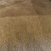 Gold Chenille Armchair with Wood Legs