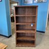 Espresso Stained Sturdy 5 Shelf Bookcase