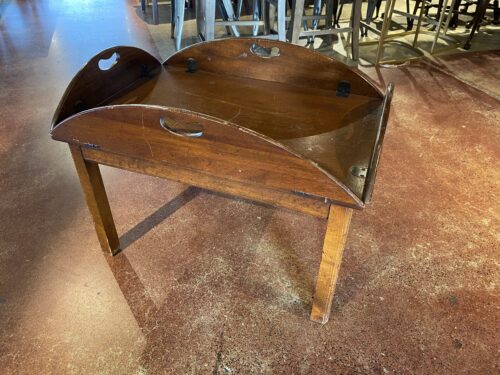 Vintage Butler's Tray-Top Coffee Table