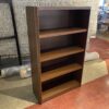 Sturdy Bookcase with Adjustable Shelves in Espresso