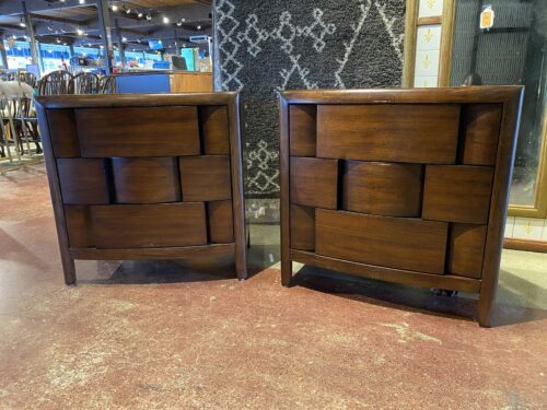 MAGNUSSEN Nova Nightstands in Double Espresso (Set of 2)