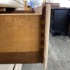 Vintage Pale Wood 6 Drawer Lowboy