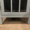 Windham 1 Door Cabinet in Pewter Aqua Finish