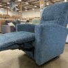 LA-Z-BOY Casey Teal Swiveling Manual Recliner