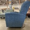 LA-Z-BOY Casey Teal Swiveling Manual Recliner