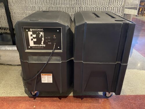 ABATEMENT TECHNOLOGIES Bulldog Deluxe Negative Air Machine Model #BD2KM