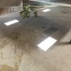 Wide Oval Brass Top Coffee Table