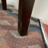 O-PALIER Dark Brown Leather Dining Chairs (Set of 4)