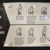 STAKMORE Cherry Folding Chairs (Set of 3)