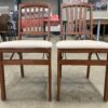 STAKMORE Cherry Folding Chairs (Set of 3)