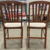 STAKMORE Cherry Folding Chairs (Set of 3)