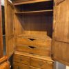 ETHAN ALLEN Warm Tone Armoire w/ Adjustable Partitions