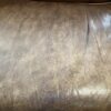 LEE INDUSTRIES Brown Leather 2 Seater Sofa