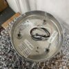CANARM Alice 3-Light Semi Flush w/ Crystal Accents