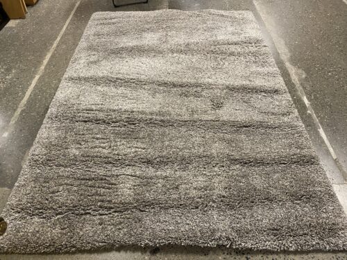 THOMASVILLE 6'6"x9'6" Heather Grey Shag Rug