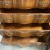 CONTINENTAL FURNITURE Solid Wooden 7-Drawer Dresser w/ Curved Front