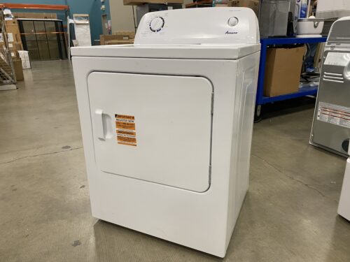 AMANA Extra Large Vented Electric Dryer Model #NED4655EW1