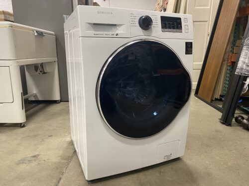 SAMSUNG Stackable White Electric Washing Machine Model #WW22K6800AW/A2