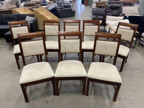 ASHLEY  Dining Chair Set with Braided Accents (Set of 8)