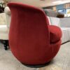 Red Rose Swivel Lounge Chair