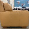 Butterscotch Plush Leather Loveseat