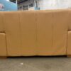 Butterscotch Plush Leather Loveseat