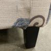 NOBLE HOUSE Darvis Blue and Cream Reclining Accent Chair
