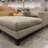 JJ CUSTOM Brown Honeycomb Dual Arm Lounge Chair
