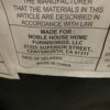 NOBLE HOUSE Darvis Blue and Cream Reclining Accent Chair