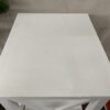 White 2-Drawer 3-Shelf Display Case
