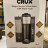 CRUX Single Serve Coffee Maker with Water Tank