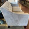MAXHOME Plush Neutral Warm Grey Tufted 3-Seater Sofa