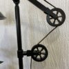 Black Industrial Pulley Table Lamp