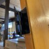 Warm Blonde Oval Lighted Entry Door