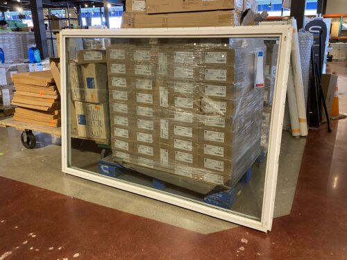 Large 48"x72" White Vinyl Window