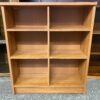 Wooden Short 6-Shelf Bookcase