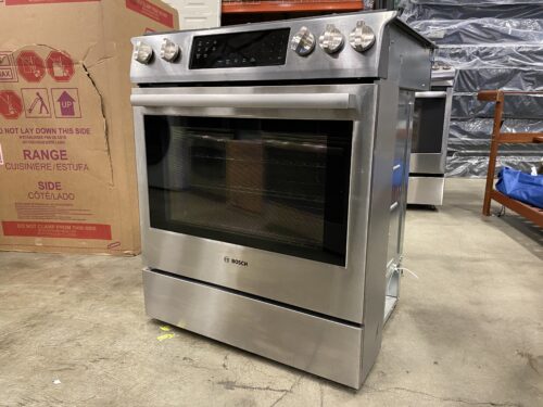 BOSCH 800 Series 30" 5 Burner Dual Fuel Range Model #HD18056U