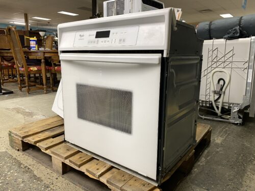WHIRLPOOL White Electric Self Cleaning Wall Oven Model #RBS275PDQ12