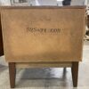 DIXIE Vintage Mid-Century Modern Walnut 2 Drawer Nightstand with Recessed Drawers (Set of 2)