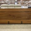 Campaign Style Cedar Storage Chest with Brass Accents