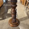 Circular Wooden Pedestal Side Table