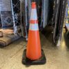 Heavy Duty Reflective Traffic Cones - Orange (Set of 25)