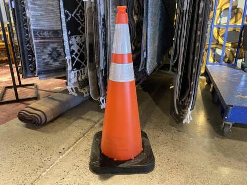 Heavy Duty Reflective Traffic Cones - Orange (Set of 25)