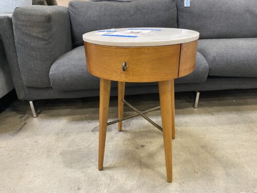 WEST ELM Penelope Round Nightstand with Drawer