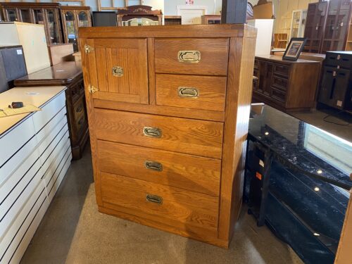 LEXINGTON Passport Oak Tall Gentleman's Chest