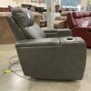 MACY'S  Zero Gravity Leather Power Chair with Storage Compartments