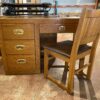 LEXINGTON Passport Oak Desk with Matching Chair