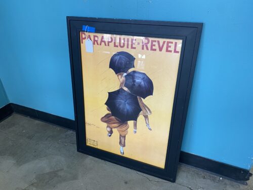 PARAPLUIE-REVEL Framed Umbrella Poster Art